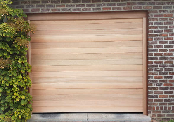 Portes sectionelle aspect bois/alu  - Hörmann - Montré & Laga