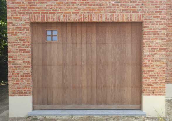 Portes sectionelle aspect bois/alu  - Hörmann - Montré & Laga