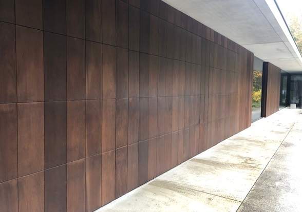 Portes sectionelle aspect bois/alu  - Hörmann - Montré & Laga